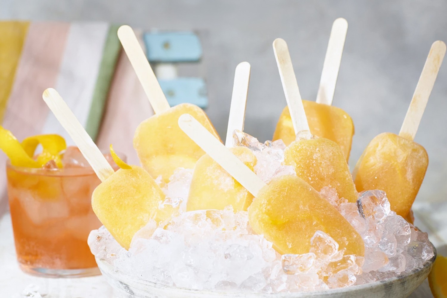 Boozy ice lollies