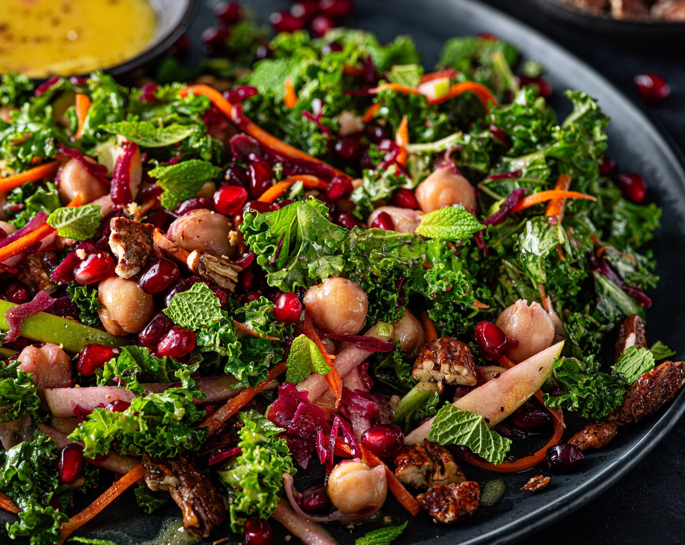 step 7 Store in an airtight container in the fridge for 2–3 days. Add mint and pecans just before serving for best texture.