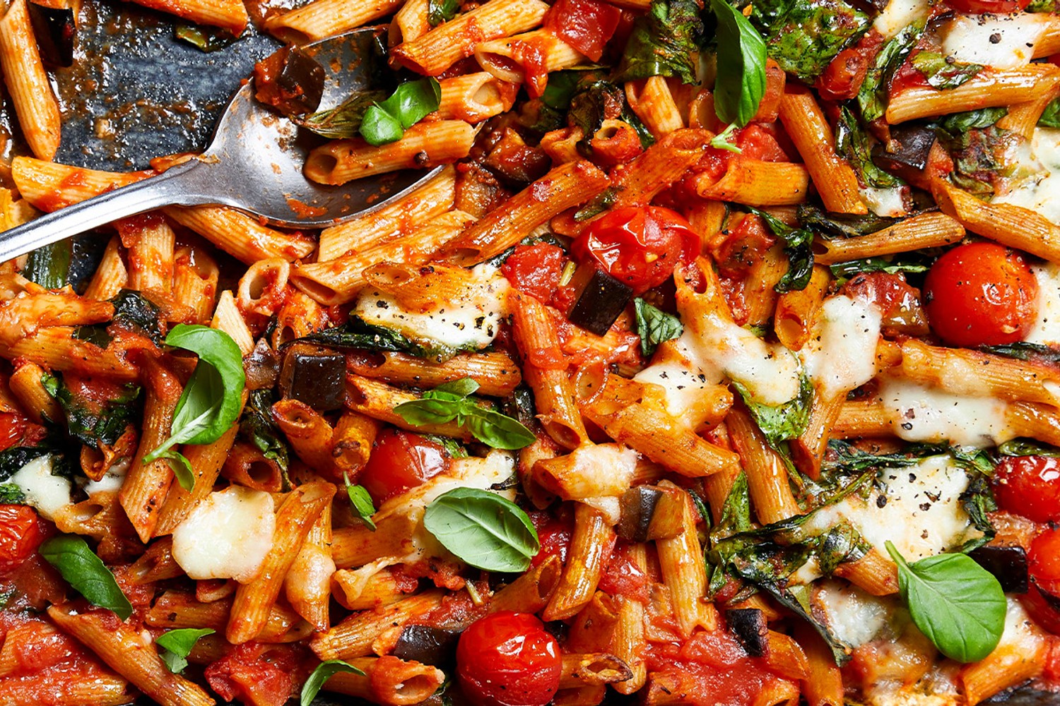Vegetable pasta bake recipe
