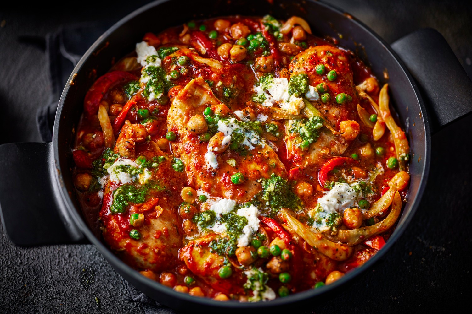 One-pan spicy ’nduja chicken recipe