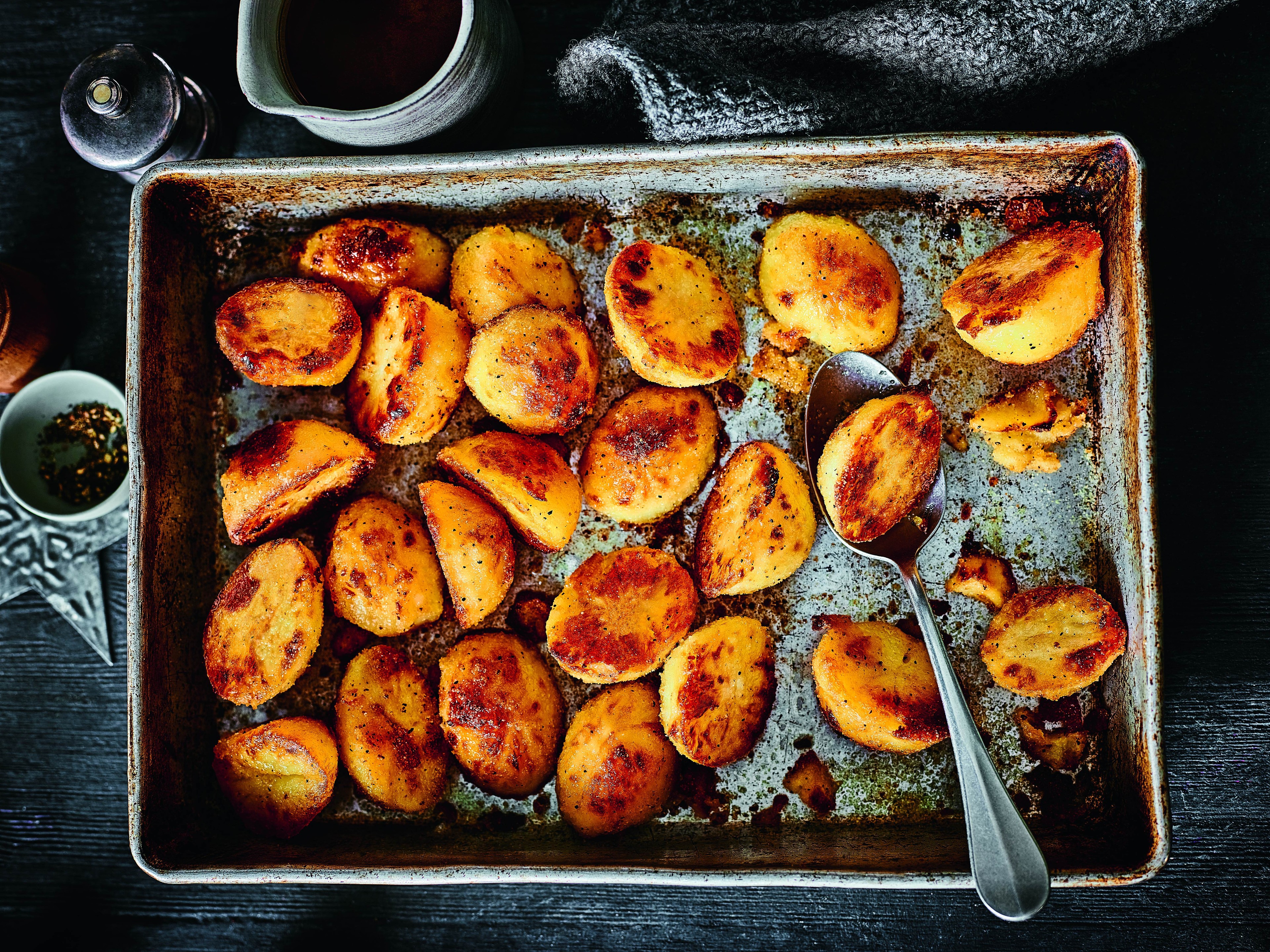 Christmas roasted potatoes best sale