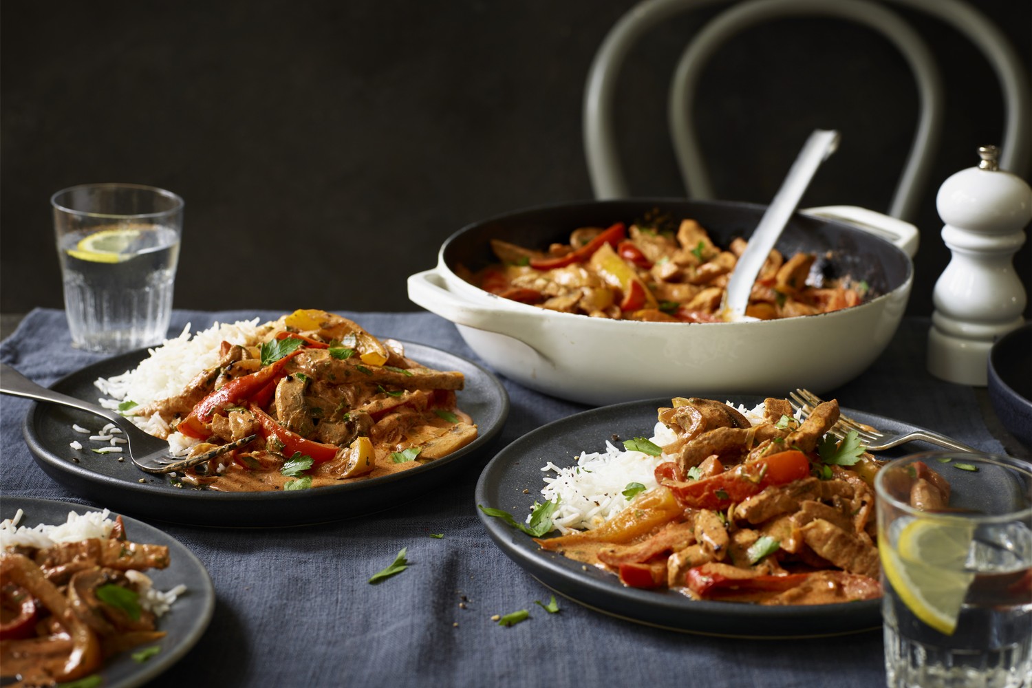 Super creamy paprika pork