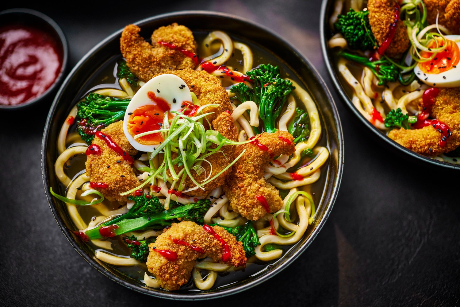 Prawn katsu curry udon recipe