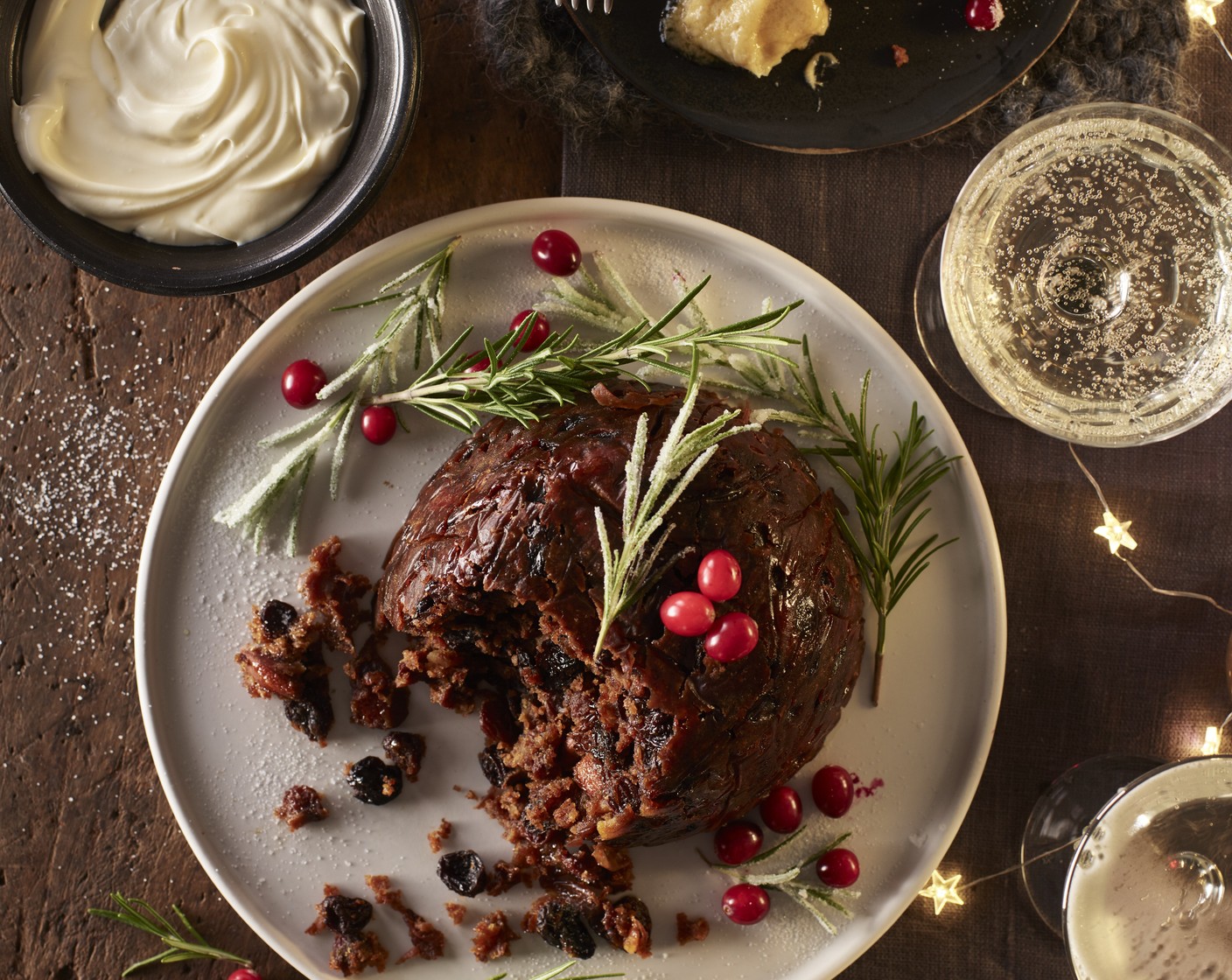 step 8 When ready to reheat, steam the pudding for 2 hours, or microwave on full power for 3 minutes, rest for 2 minutes, then heat for a further 2 minutes. Allow to stand for 2 minutes before serving.