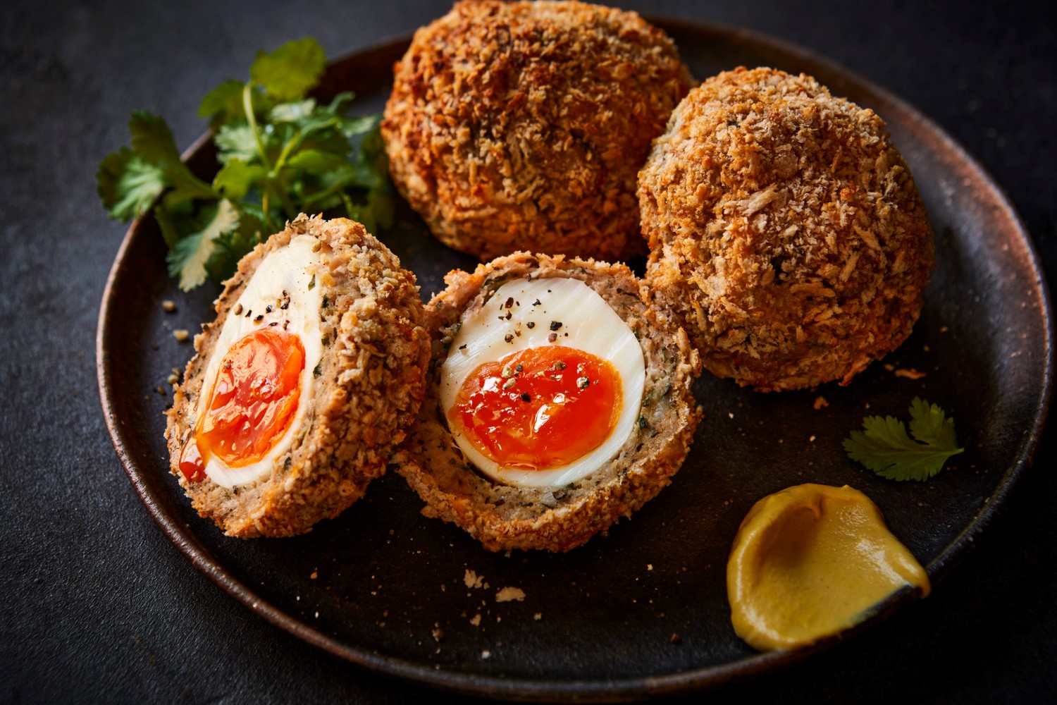 Air fryer scotch eggs