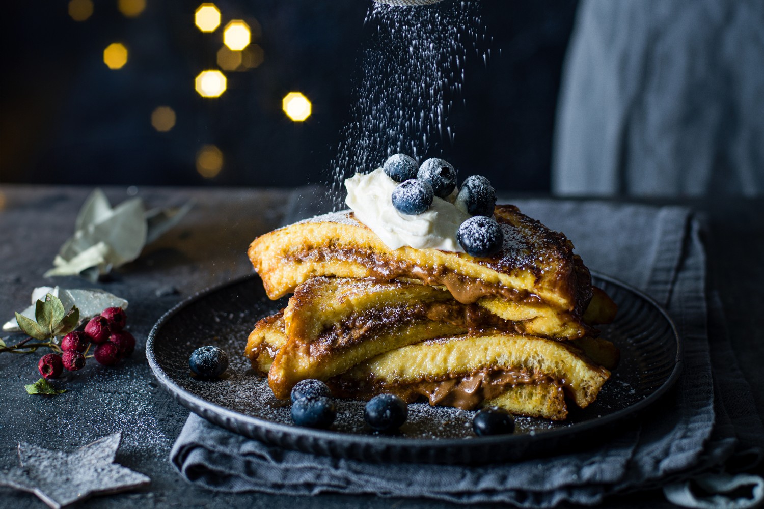 Salted caramel French toast