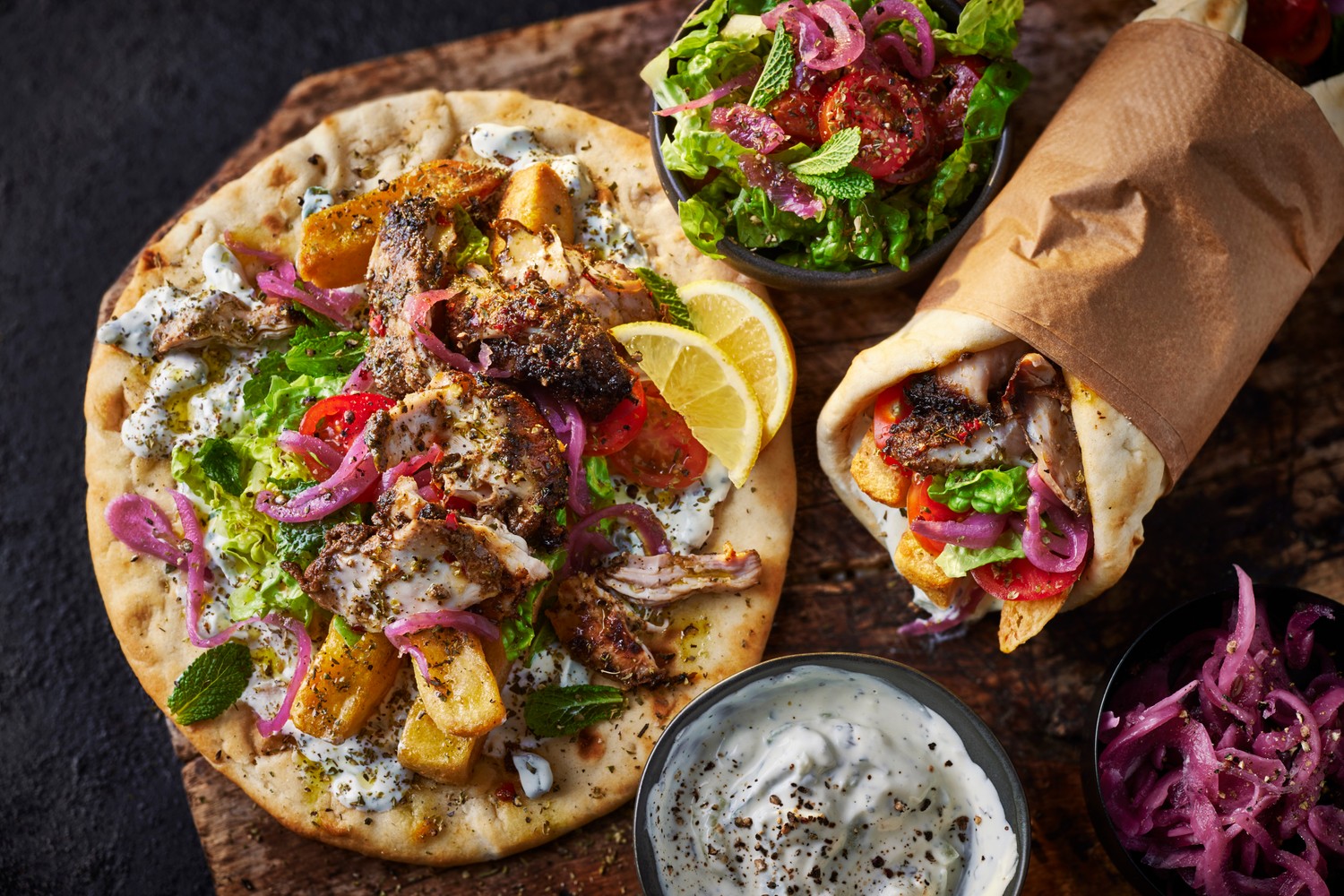 Chicken gyros