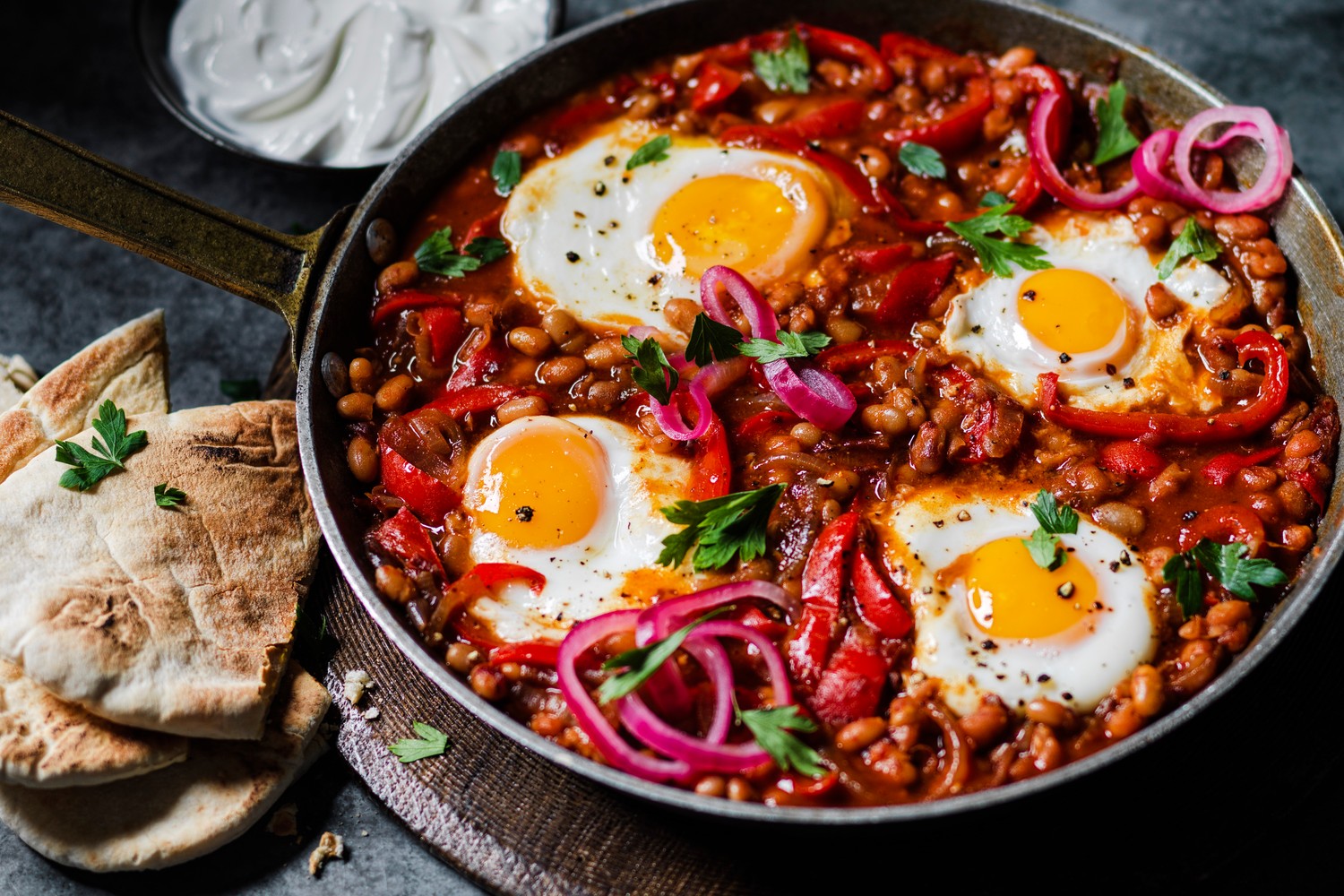 Baked bean shakshuka