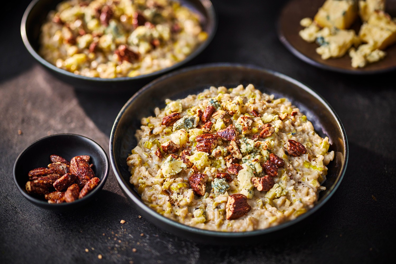 Leek and Stilton risotto recipe