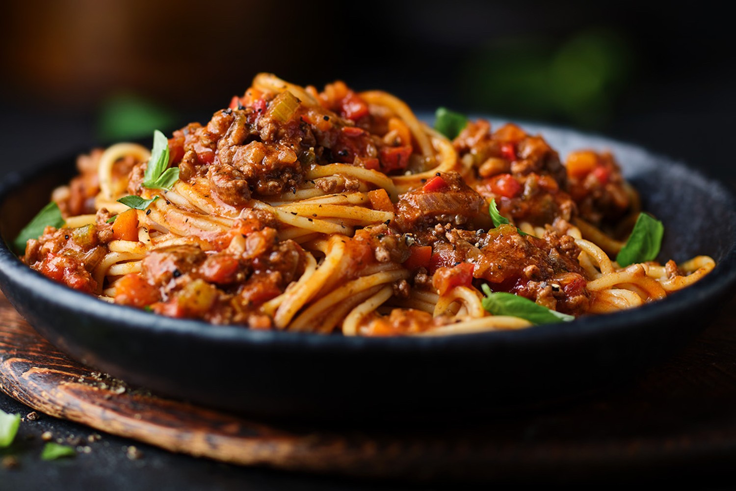 Hidden vegetable spaghetti bolognese recipe