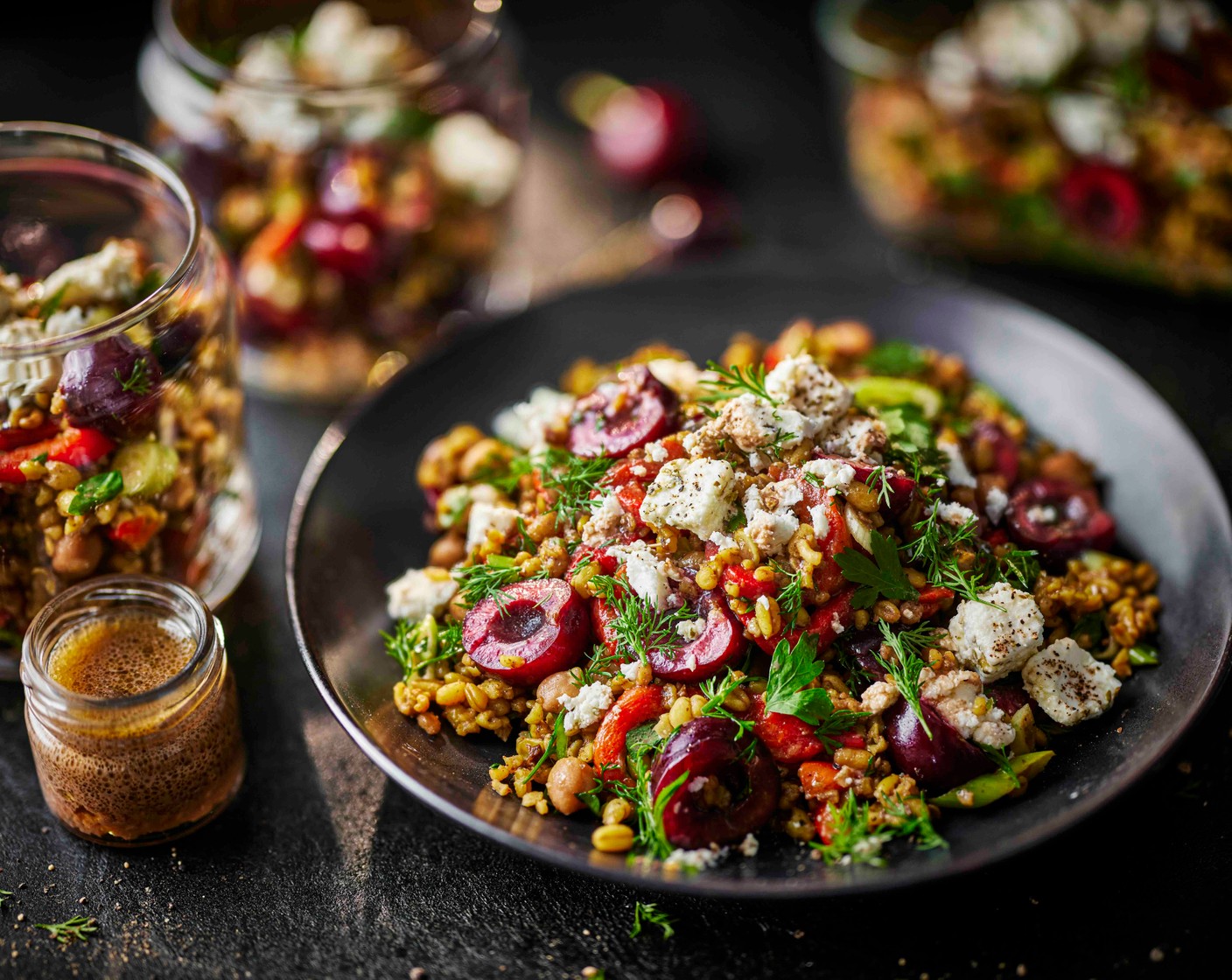 step 3 Toss the dressing through the salad, then crumble over the feta (150 g). This salad can be made up to a day ahead – the flavours only get better when it’s allowed to sit for a while.