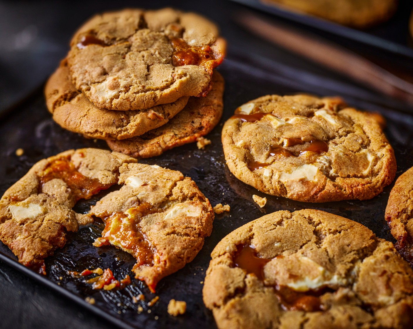 step 4 When you are ready to bake, preheat the oven to 180°C/160°C fan/gas mark 4. Bake for 12-14 minutes, until just baked. Leave to cool, then dig in.