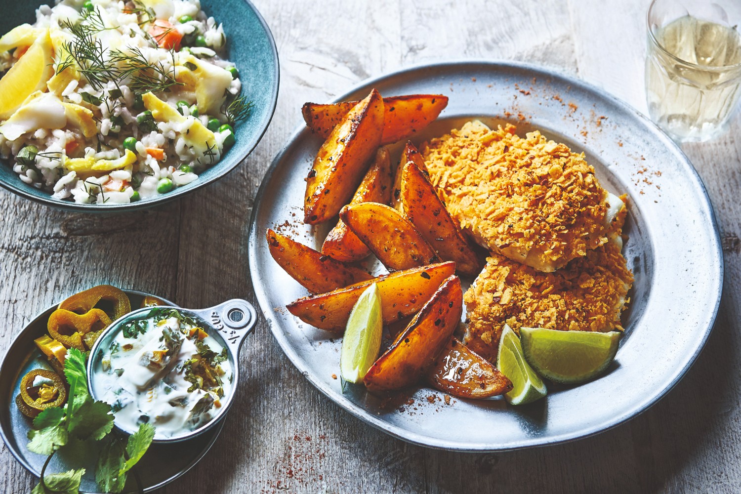 Easy Mexican-style fish and chips
