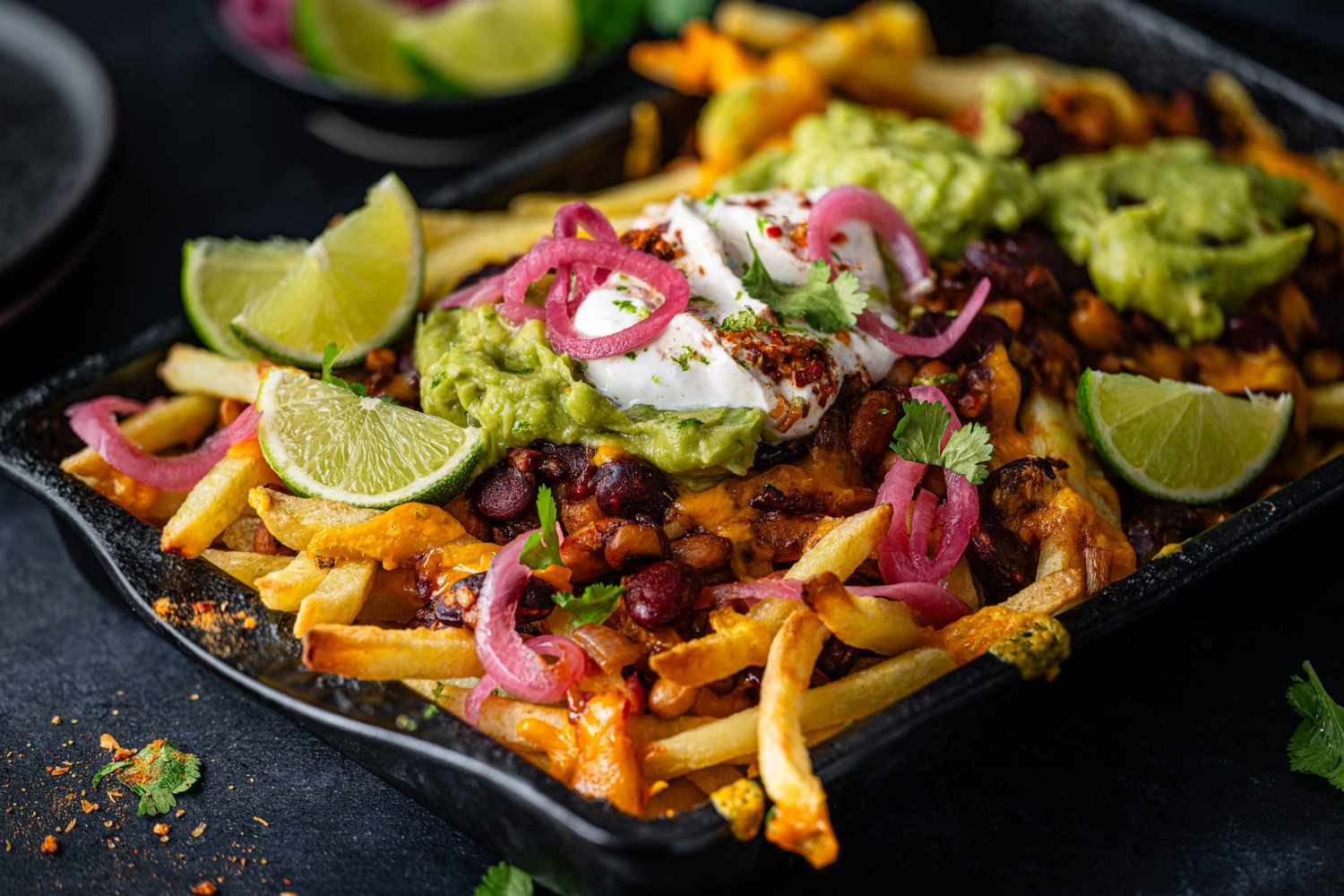 Cajun-spiced loaded fries recipe