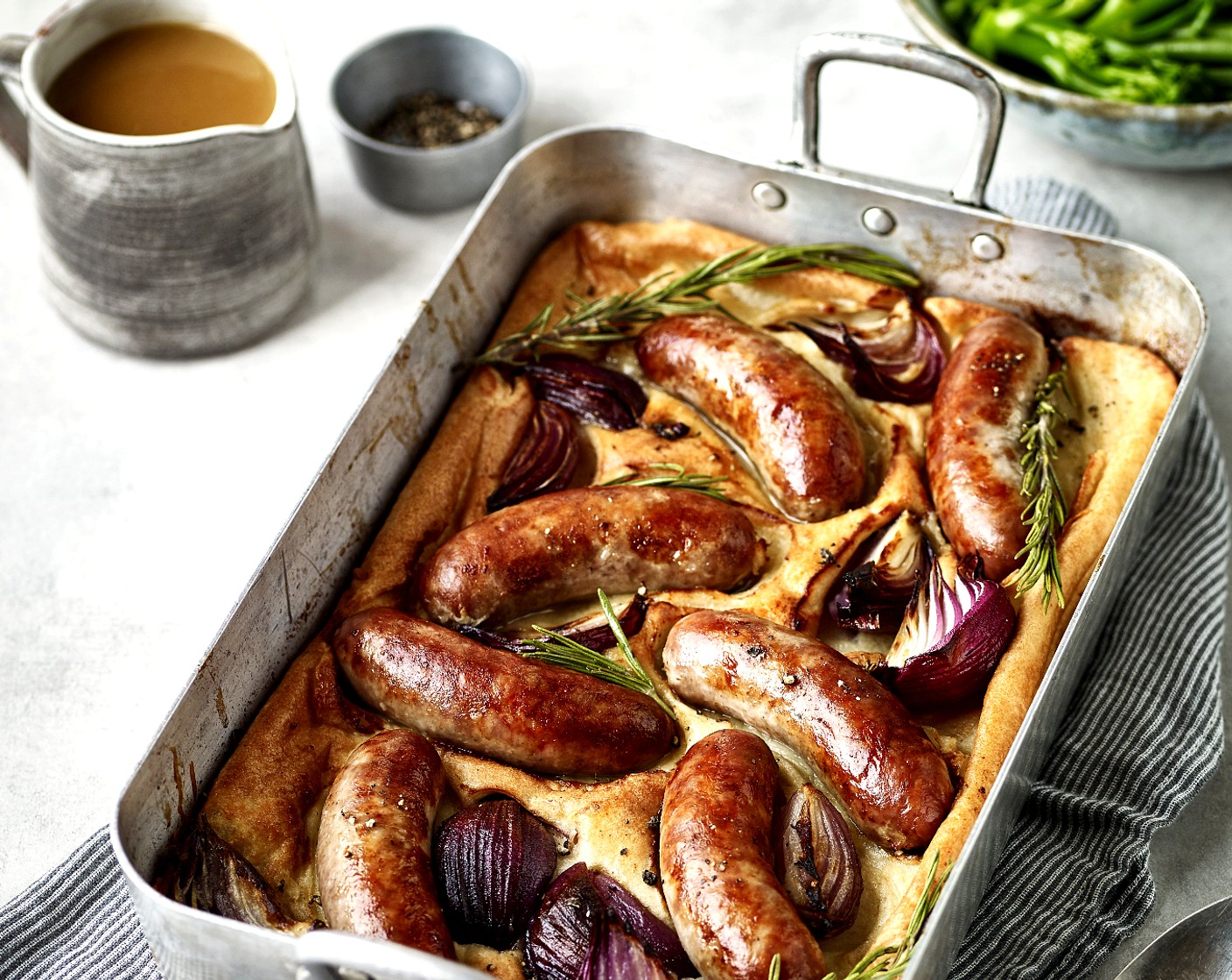 step 5 Serve with gravy (350 g) and seasonal greens (200 g).
