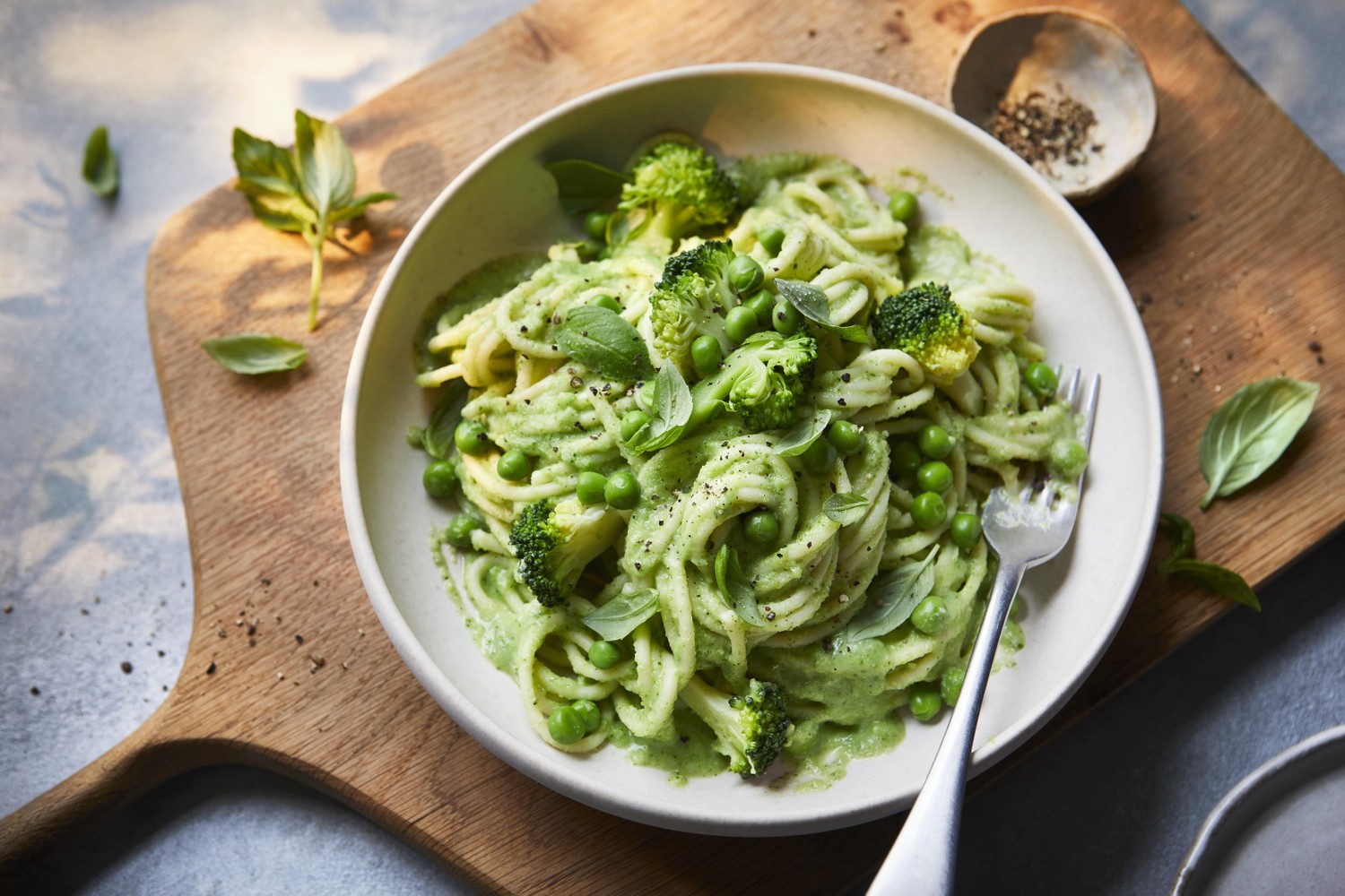 Green goddess spaghetti