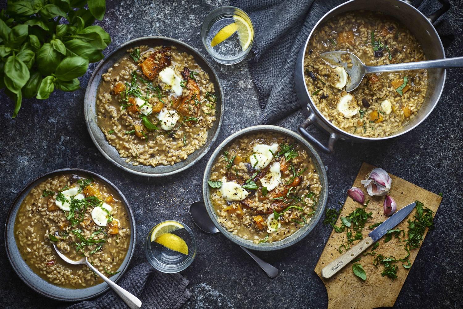 Mediterranean risotto