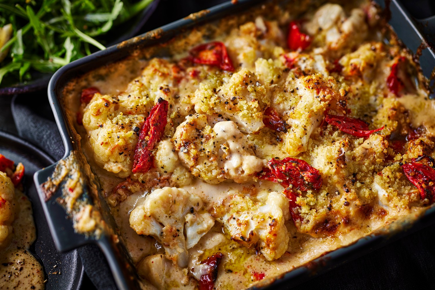 Truffle cauliflower cheese