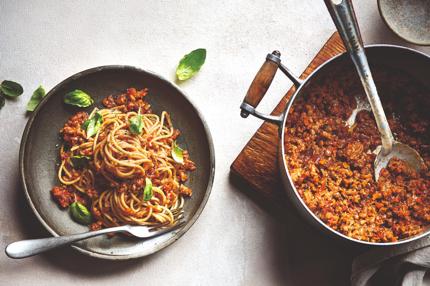 Ultimate mushroom bolognese