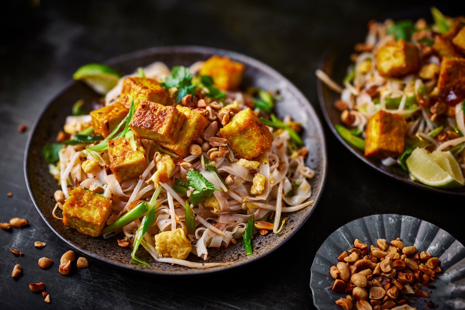 Crispy tofu pad Thai recipe