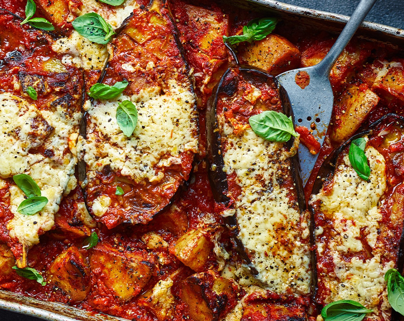 step 8 Serve with the remaining basil scattered on top along with a side of the green beans.