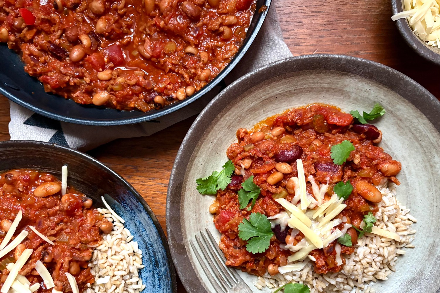 Healthy chilli con carne recipe