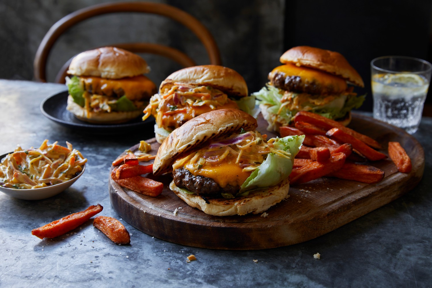 Awesome Aberdeen Angus build-a-burger