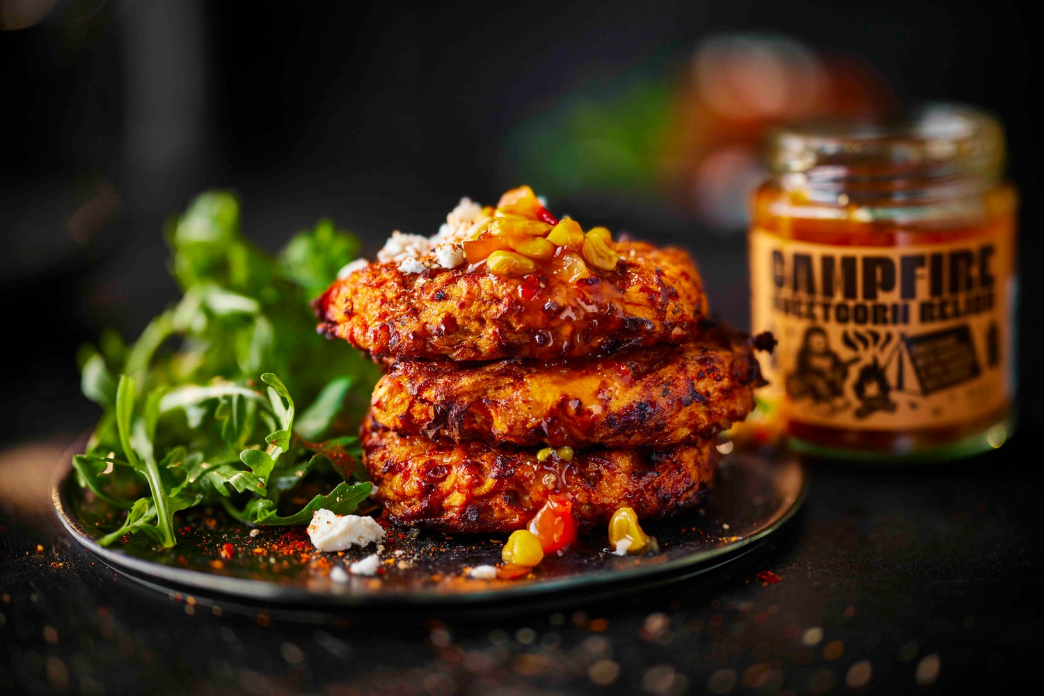Air fryer sweet potato fritters recipe