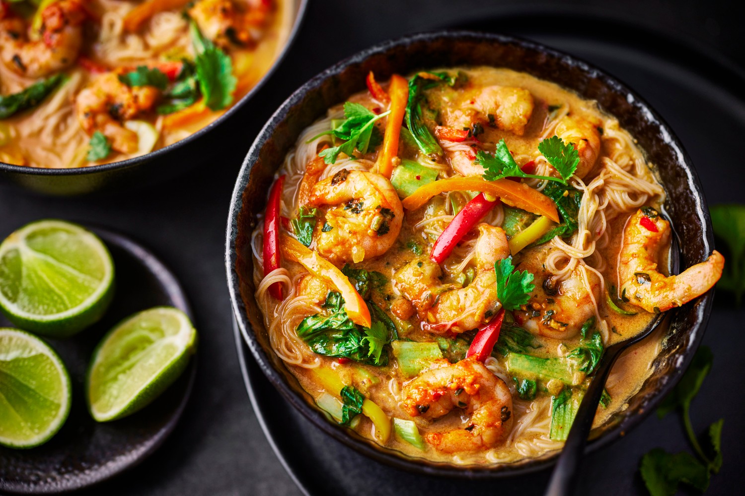 Easy prawn laksa recipe
