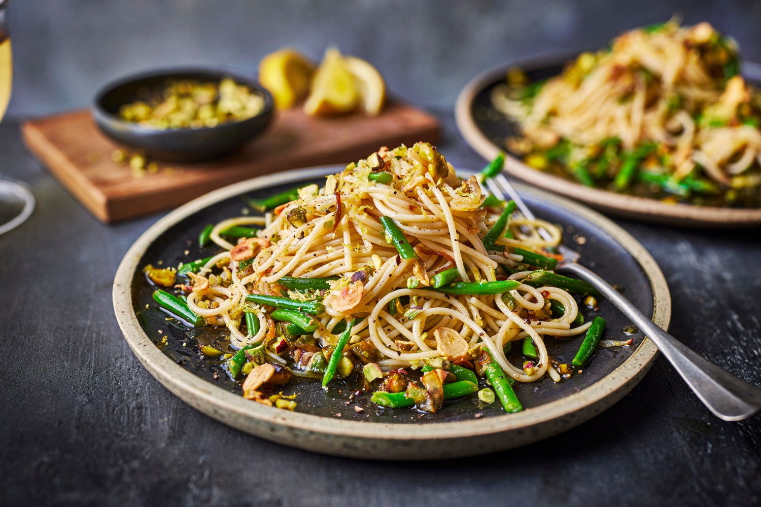 Green bean spaghetti