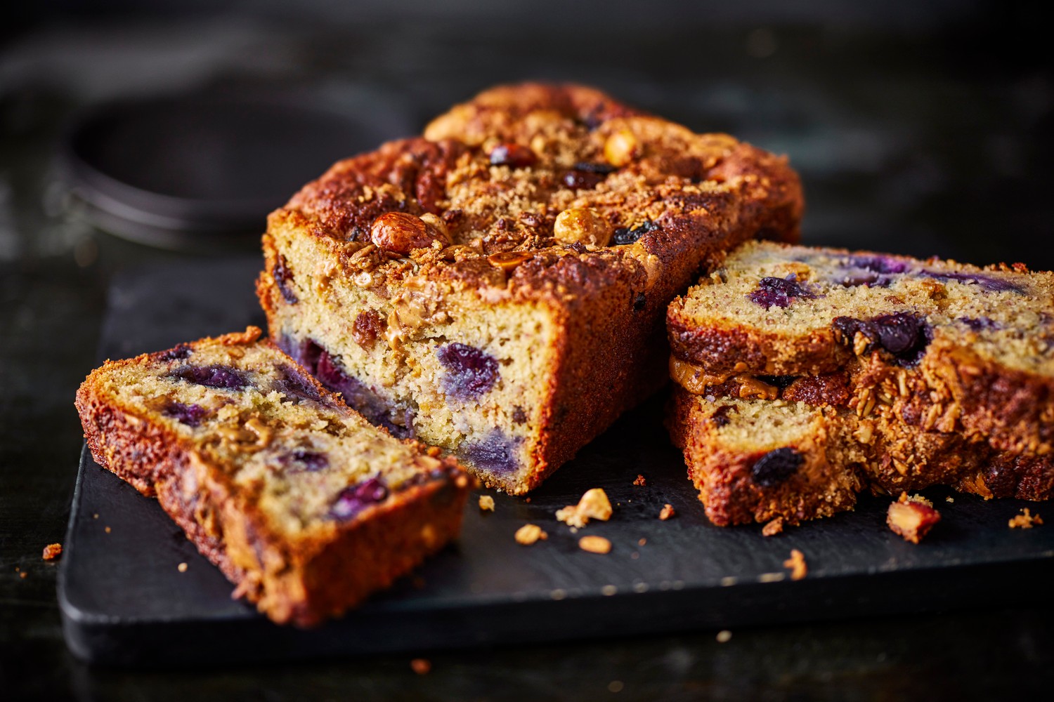 Blueberry banana bread recipe