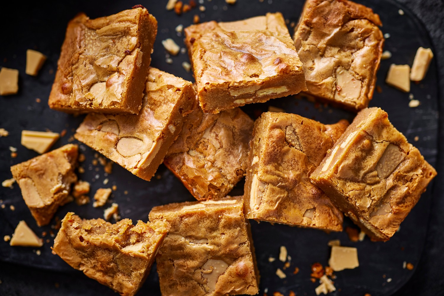 Marmite blondies