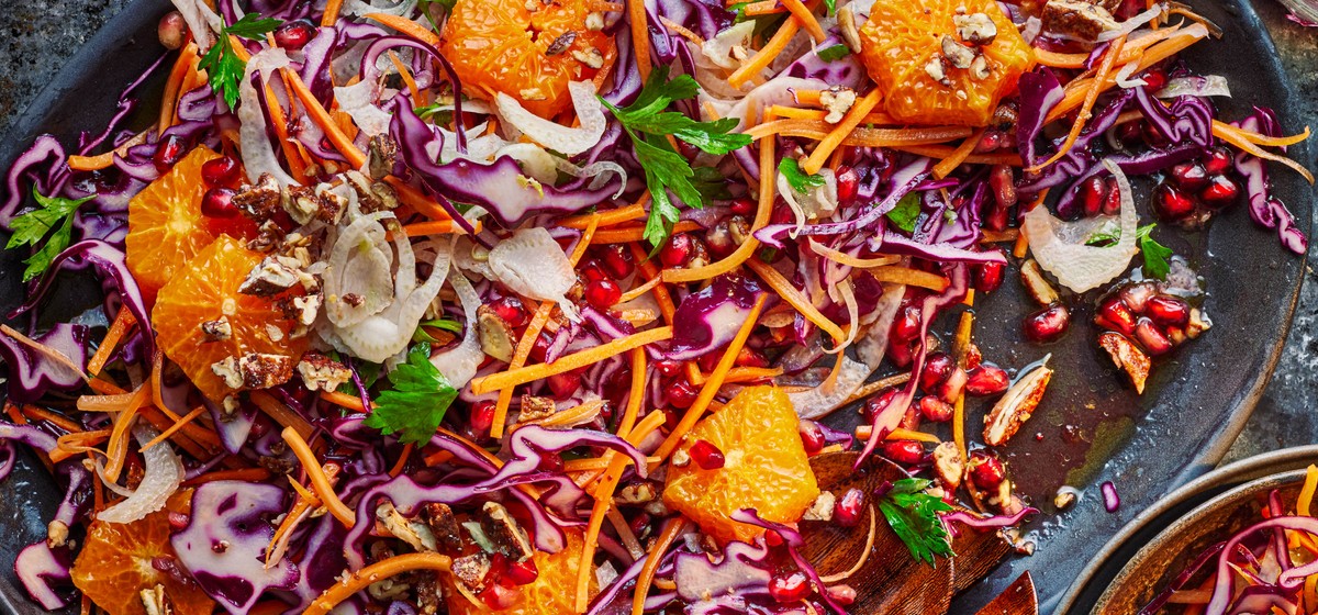 Red Cabbage Slaw Recipe | M&S Recipe | M&S
