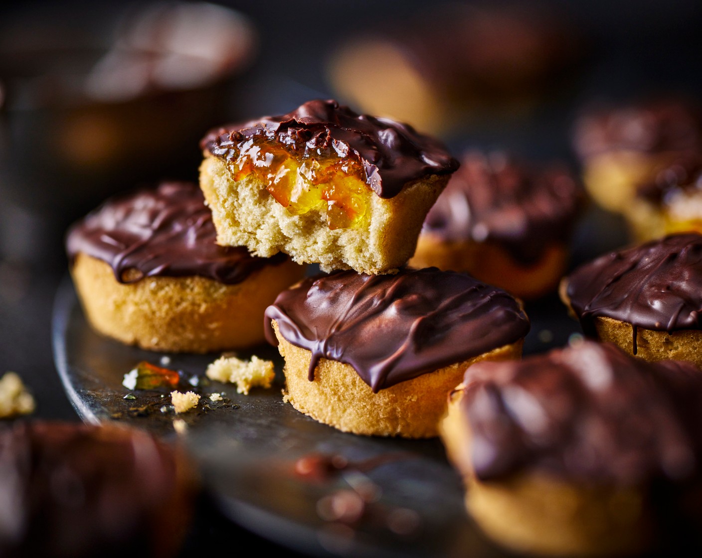 step 8 Pop into the fridge for 1 hour, until the chocolate has set completely.  

Store in an airtight container in the fridge for up to 3 days.