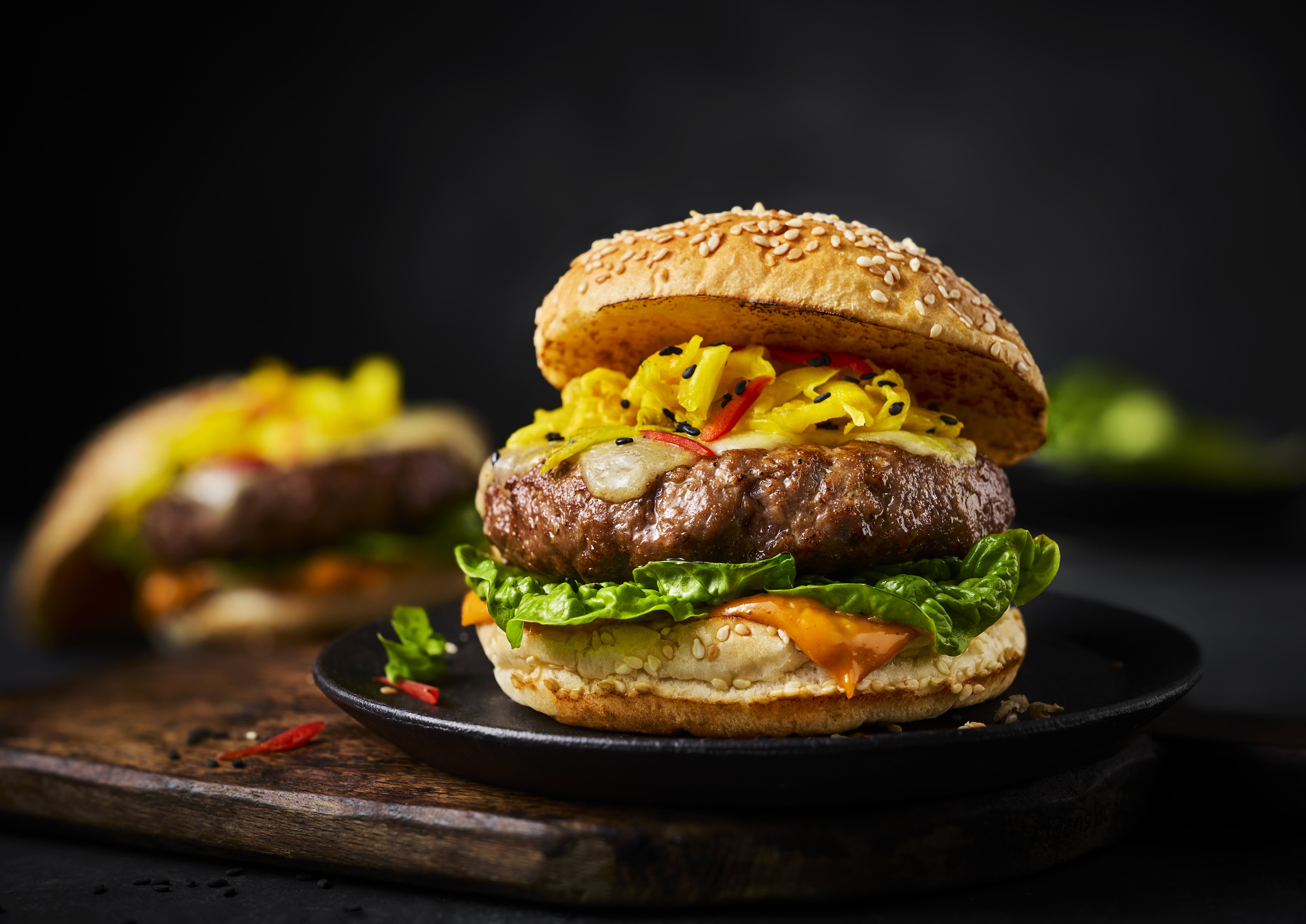 Kimchi Cheese Beef Burger Recipe | M&S Recipe | M&S