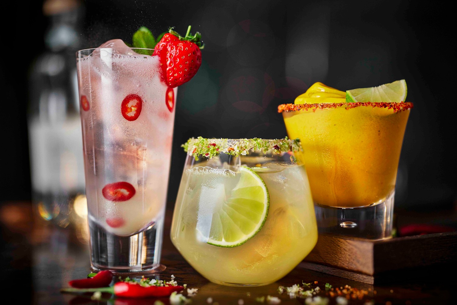Fricy tequila cocktails