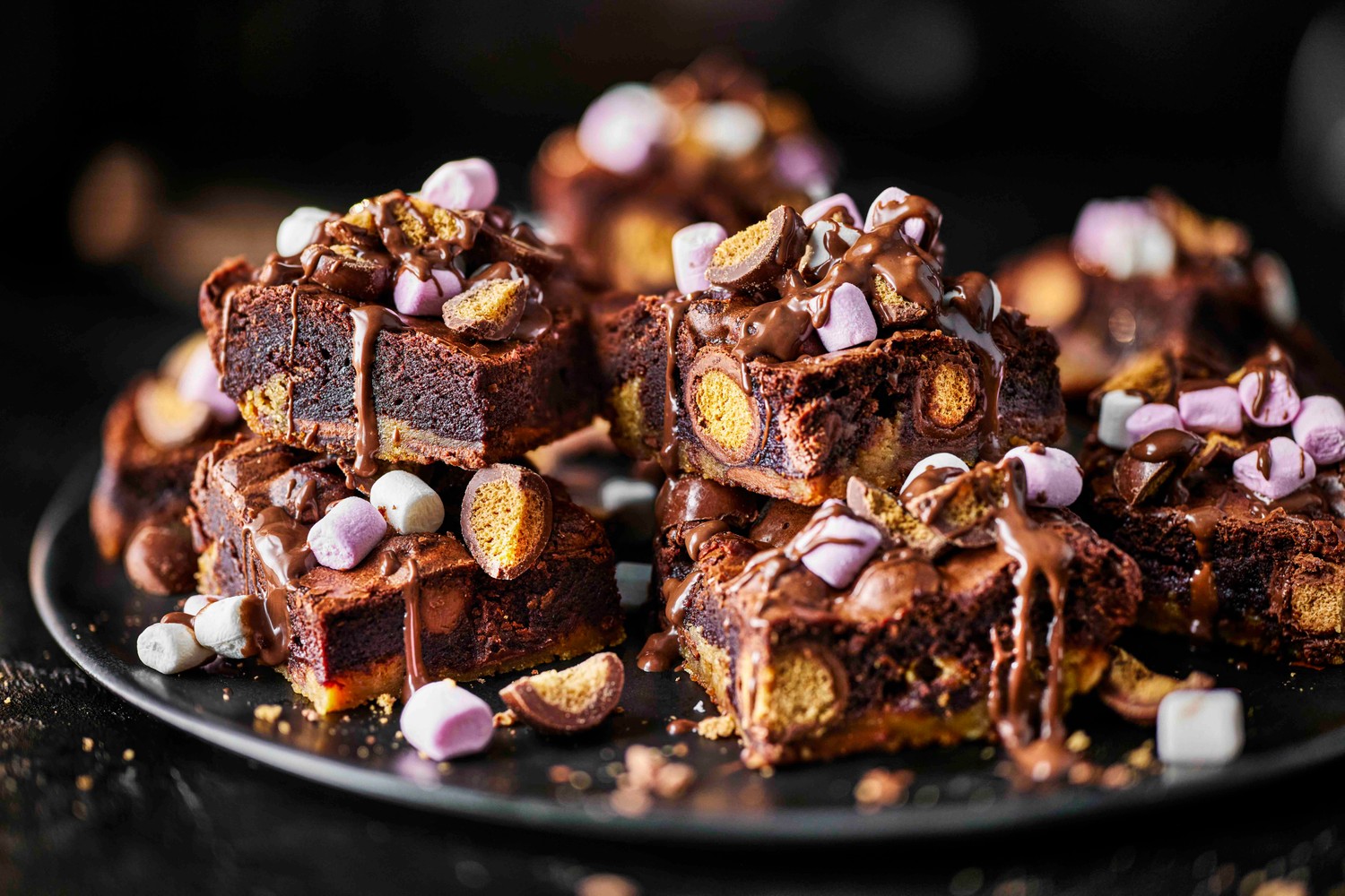 S'mores brookie recipe