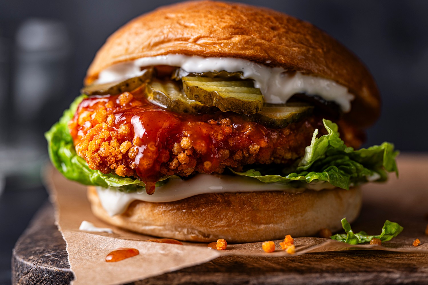 Hot honey chicken sandwich recipe