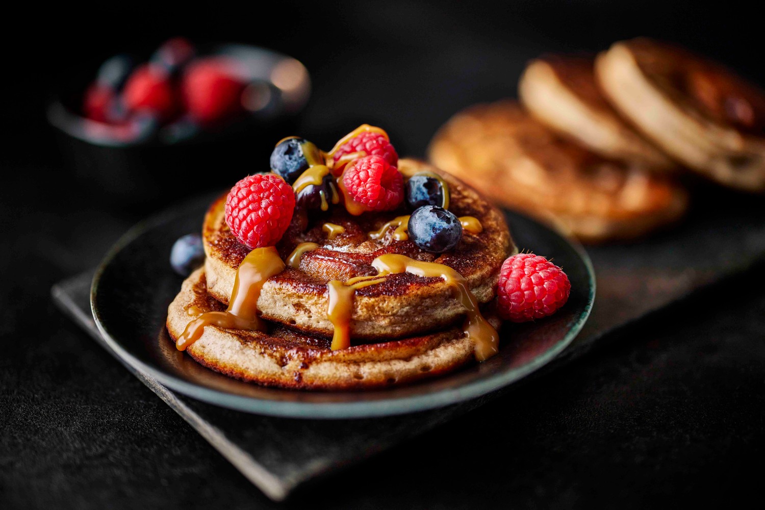 Cinnamon roll pancakes recipe