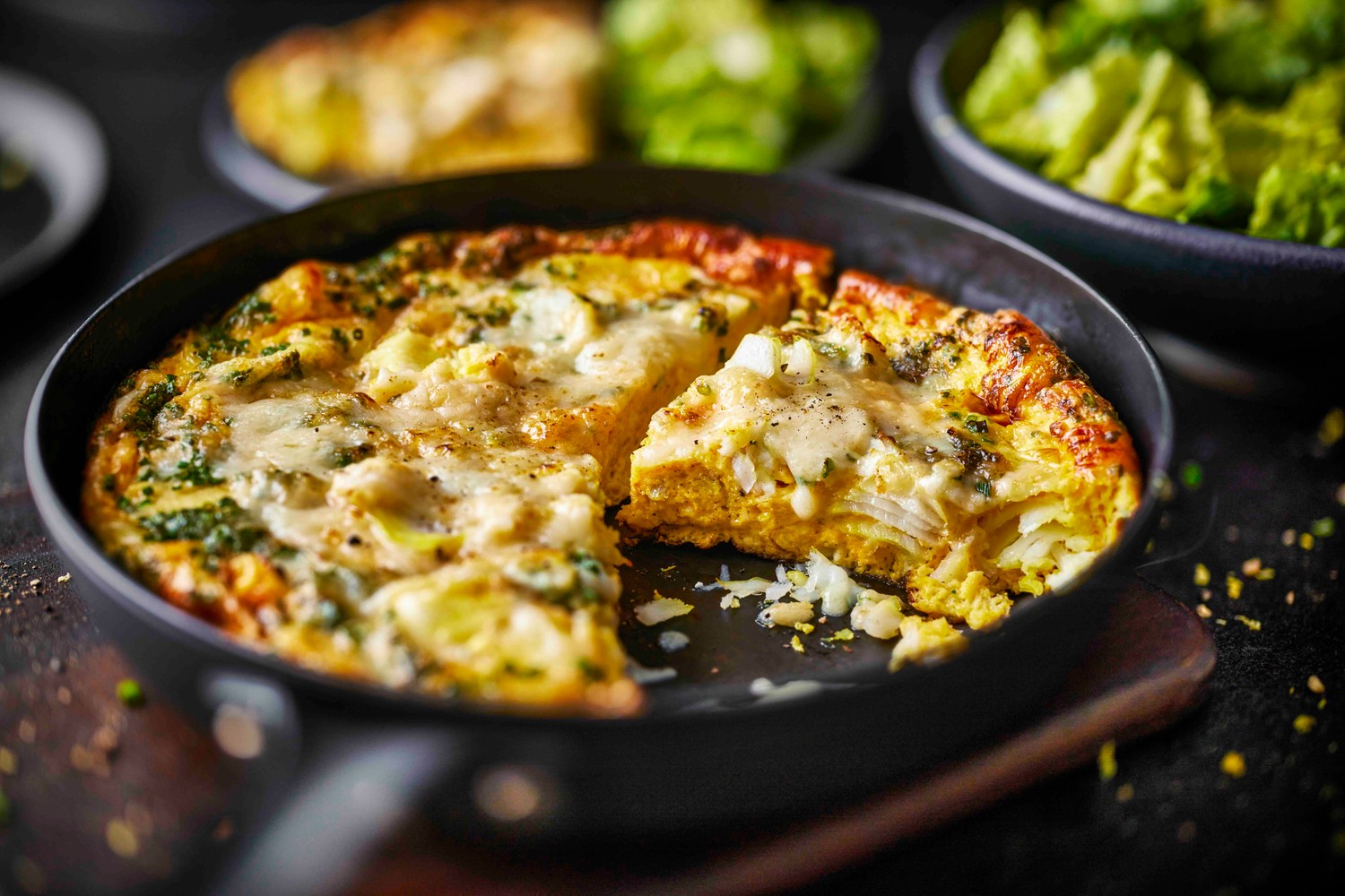 Smoked haddock frittata recipe