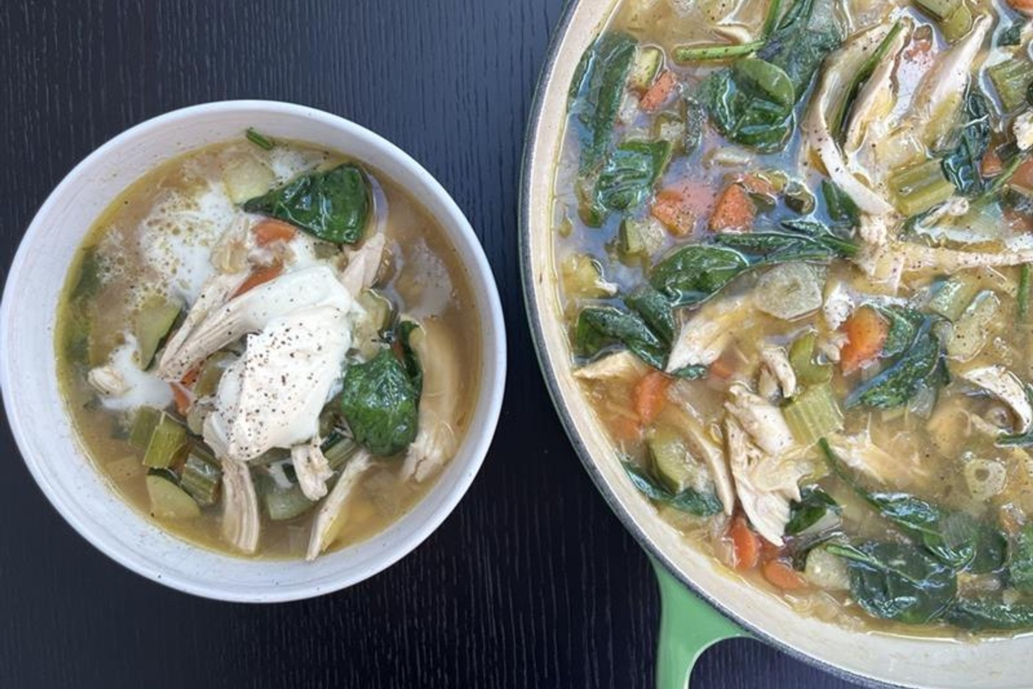 Binky Felstead’s chicken soup