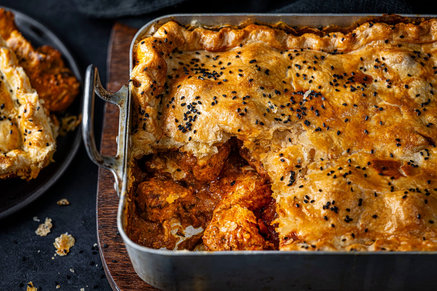 Butter chicken pie recipe