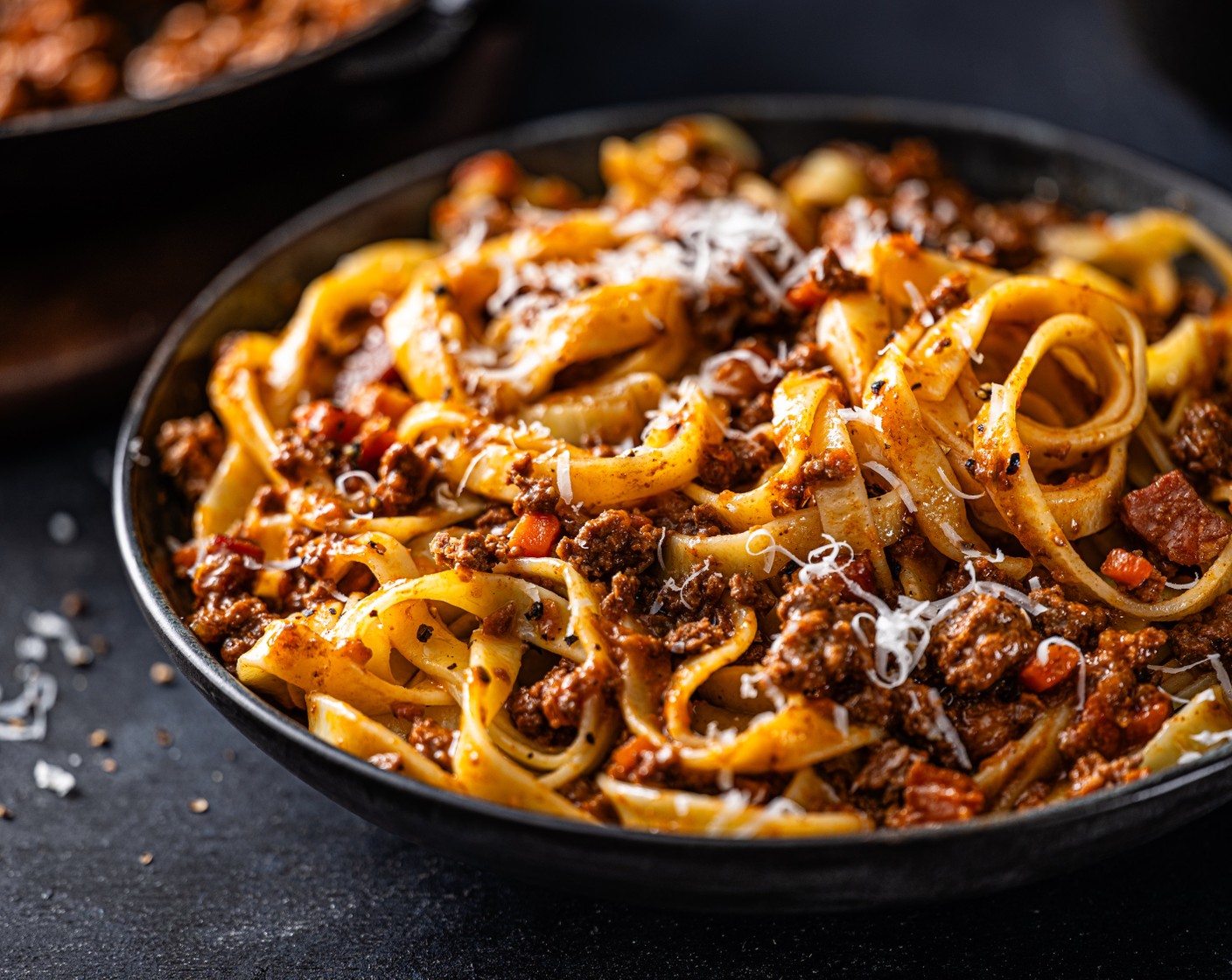 step 6 Serve topped with the finely grated parmesan (50 g).