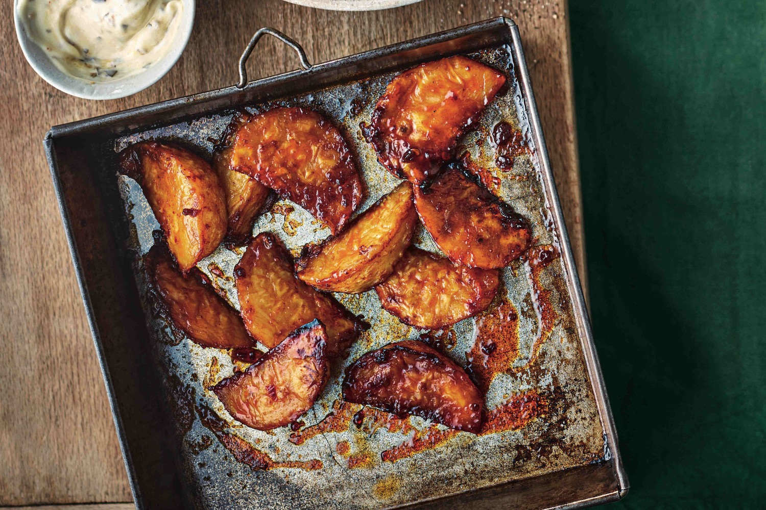 Smokin’ hot honey celeriac wedges