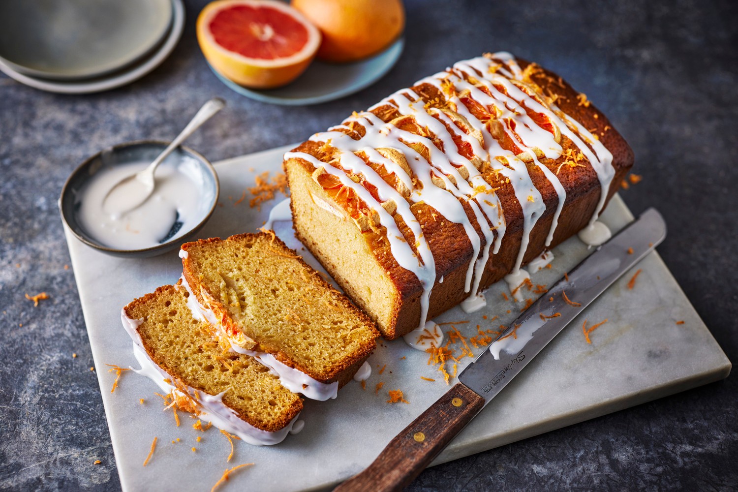 Citrus yogurt loaf cake