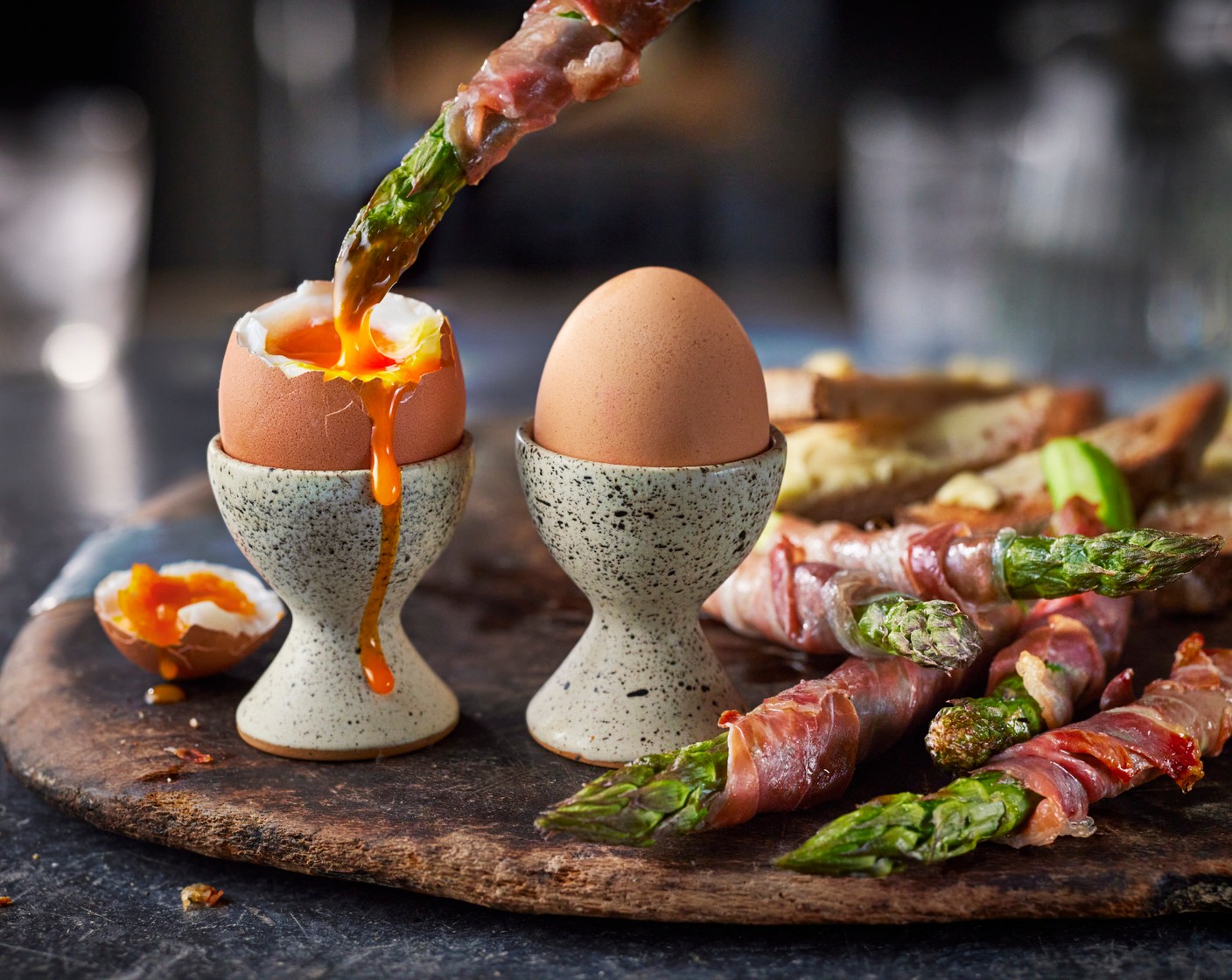 Dippy Eggs and Asparagus Soldiers | Recipes | M&S Recipe | M&S