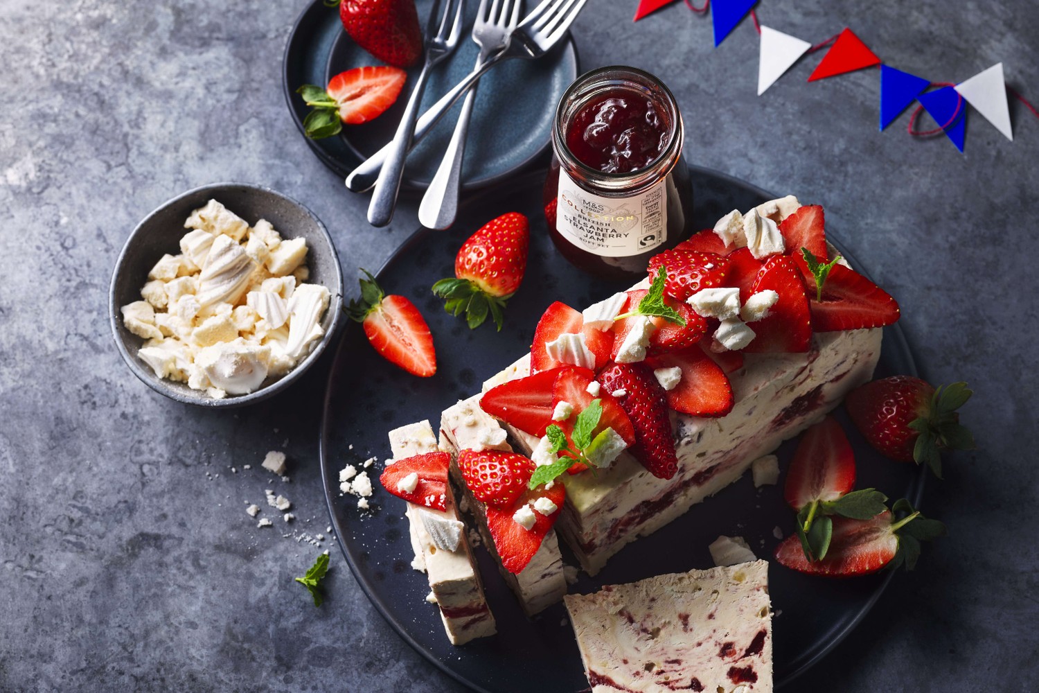 Red Diamond delight parfait