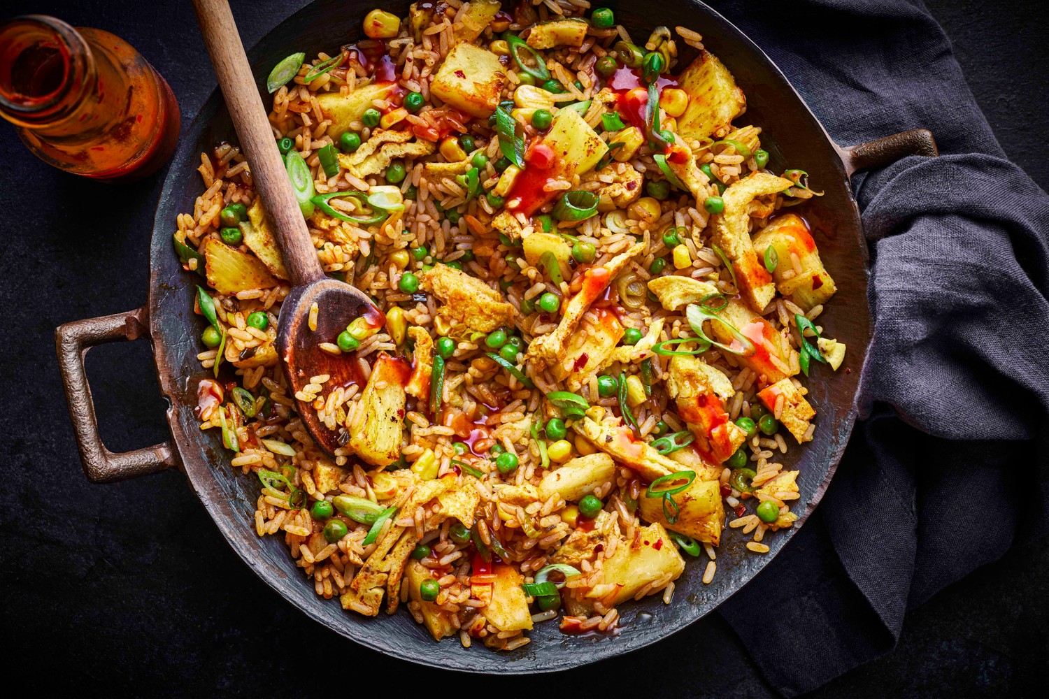 Pineapple egg fried rice