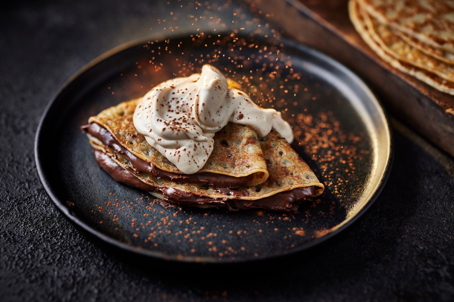 Tiramisu-style crêpes