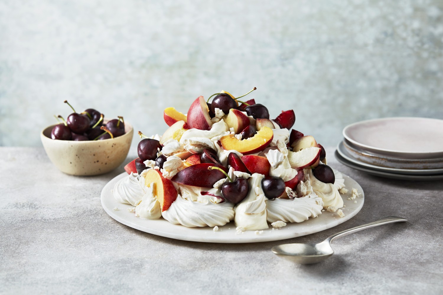 Cheat’s fruity pavlova